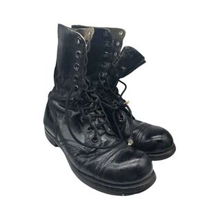 Vtg 1950s BFG Combat Biker Military Jump Paratrooper 8.5 Lace Up Trooper